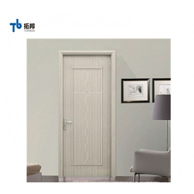 best quality good price modern PVC wood Door from china