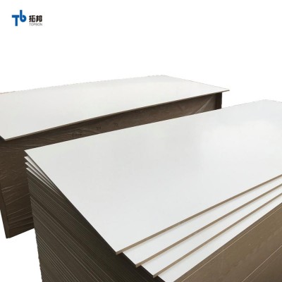 china plain melamine mdf board for foreign market