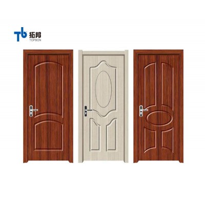 top quality soild PVC wood Door from china