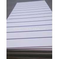 hot sale slot melamine mdf (white)