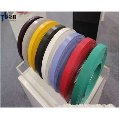 pvc edge banding flexible plastic strips for kitchen cabinet door