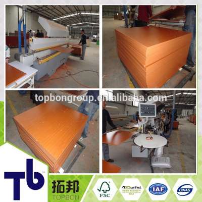 Cut to size melamine mdf with edge banding for furniture use directly