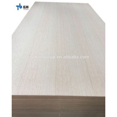 natural Red oak veneer MDF board