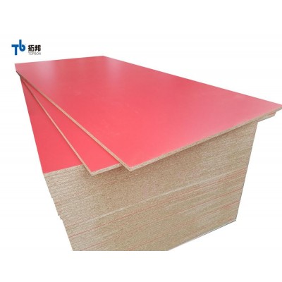 plain good price laminated particle board for sale