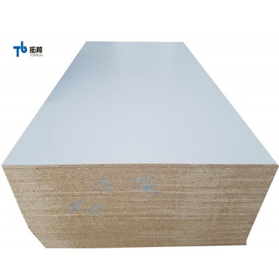 flat and smooth melamine particle board for china factory